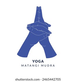 MATANGI MUDRA. Powerful Yoga Hand Mudras for Optimal Health. Hand gestures