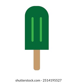 Matca ice cream is green