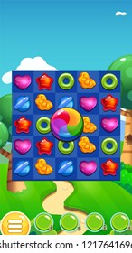 Match 3 Game Candies/ Game Reskin Asset