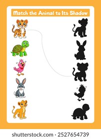 Match the Animal to Its Shadow 2