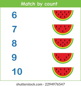 Match by number. Match by count