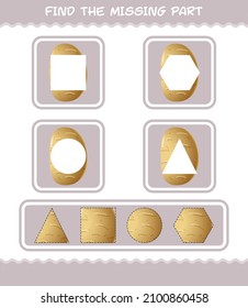 Match cartoon potato parts. Matching game. Educational game for pre shool years kids and toddlers