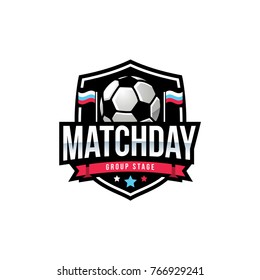 Match Day Soccer Logo, American Logo Sports