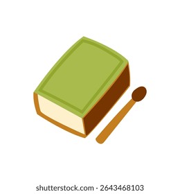 match flat design illustration isolated 