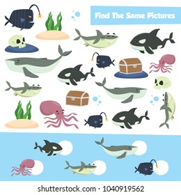 Match games for kid with animal theme collection