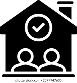 match glyph icon illustration vector