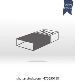 Match Icon. Matchbox icon