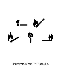 Ilustración de diseño del símbolo del vector del conjunto de iconos de coincidencia