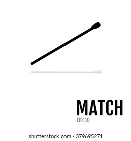 Match Icon Vector Art, Stock Vector