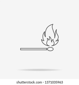 Match icon. Vector concept illustration for design.