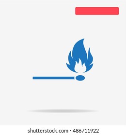 Match icon. Vector concept illustration for design.
