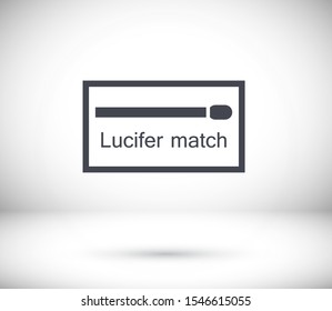 match icon. Vector Eps 10 . Lorem Ipsum Flat Design