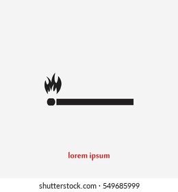 match icon vector, flat design best vector icon