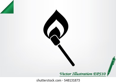 Match icon vector illustration eps10.