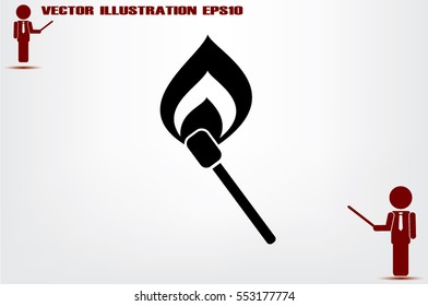 Match icon vector illustration eps10.