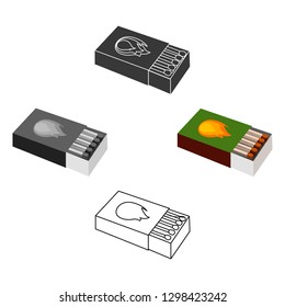 Match icon of vector illustration for web and mobile