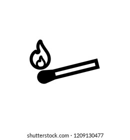 Match icon,vector illustration. Flat design style. vector match icon illustration isolated on White background, match icon Eps10. match icons graphic design vector symbols.