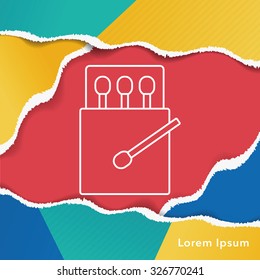 match line icon