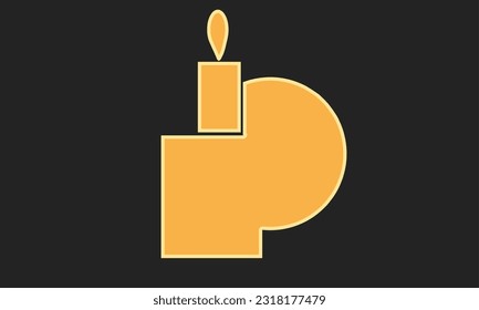 The match logo and the baby cradle rolled into one. Simple logo.