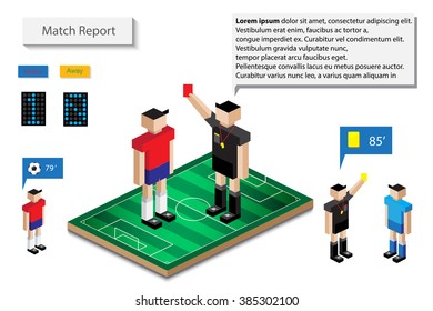 match report infographic