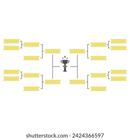 Match schedule template design illustration