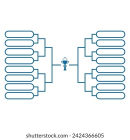 Match schedule template design illustration