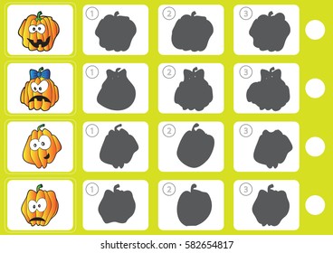 Match shadow - Worksheet for education