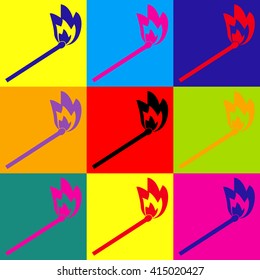 Match sign