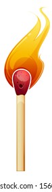 Match Sticks - Illustration