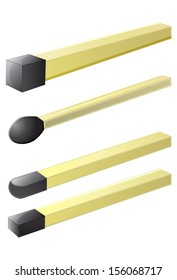 Match Sticks - Illustration