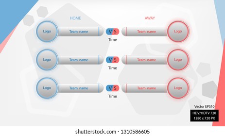 Match the team with the white logo. Pentagon and hexagon background