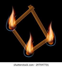 Match vector digit "zero" on a black background.