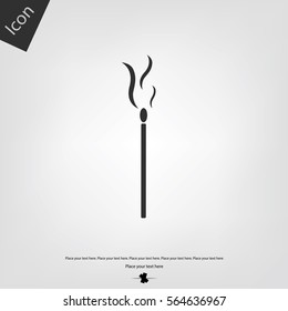 Match vector icon