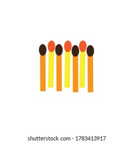 Match vector icon design ilustration


