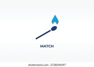 CORRESPONDER ilustração de símbolo isolado de vetor, ícone ou logotipo