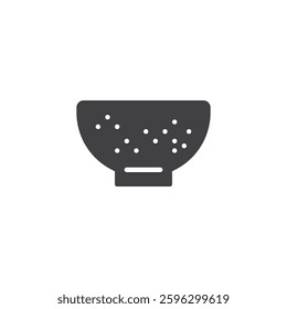 Matcha bowl vector icon. filled flat sign for mobile concept and web design. Matcha Bowl glyph icon. Japanese tea tradition symbol, logo illustration. Vector graphics