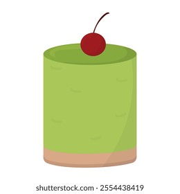 Matcha Dessert Illustration - 10
