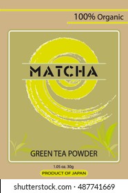 Matcha green tea