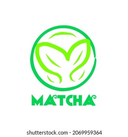 Icono de logotipo Matcha Icono de diseño vectorial