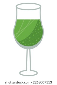 matcha product in cup icon