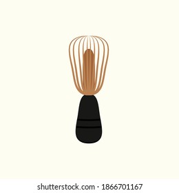 Vector de whisky de Matcha. Susurro de Matcha sobre fondo pastel.