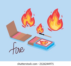 matchbox items with lettering over blue