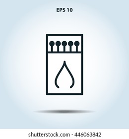 matchbox line icon