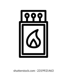 gráfico vectorial de ilustración de línea de cuadro de correspondencia