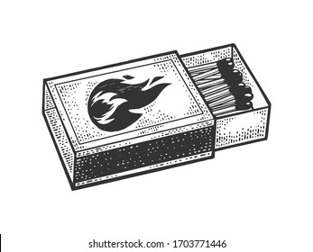 Dibujo de esbozo de cuadro coincidente grabando ilustración vectorial. Diseño de impresión de prendas de pantalones en T. La imitación de la tabla de raquetas. Imagen dibujada a mano en blanco y negro.