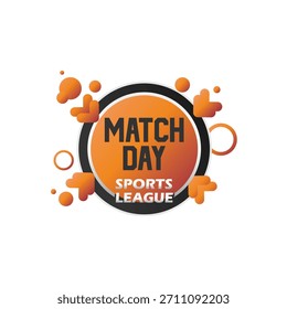 matchday icon vector design for sport