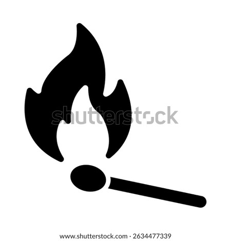 Matches Glyph Icon Design For Personal And Commercial Use
