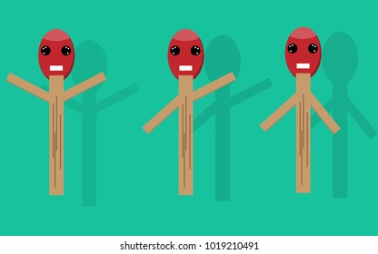 Matches have eyeballs