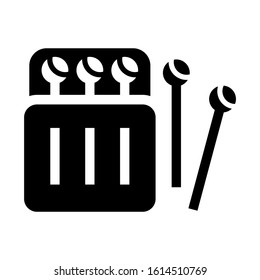 matches icon isolated sign symbol vector illustration - high quality black style vector icons
