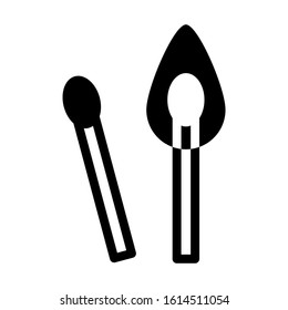 matches icon isolated sign symbol vector illustration - high quality black style vector icons
